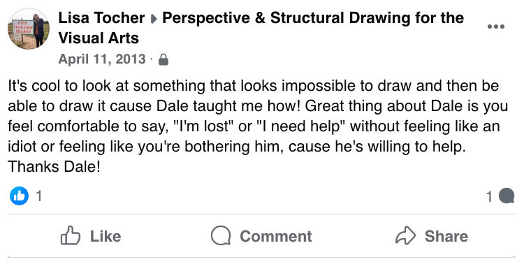 Drawing In Perspective ART CLASS Student’s
Reviews 11